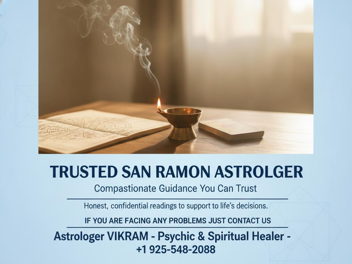 calm spiritual desk with Vedic astrology chart in San Ramon ca