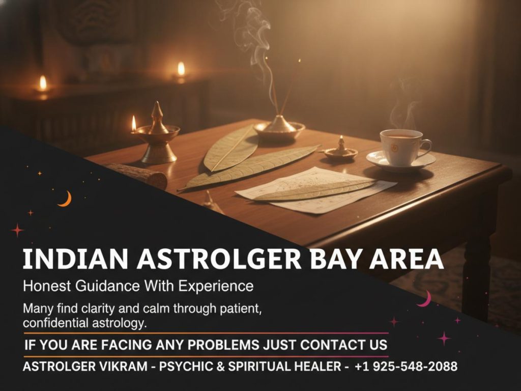 indian astrologer bay area with sacred charts in dublin ca room