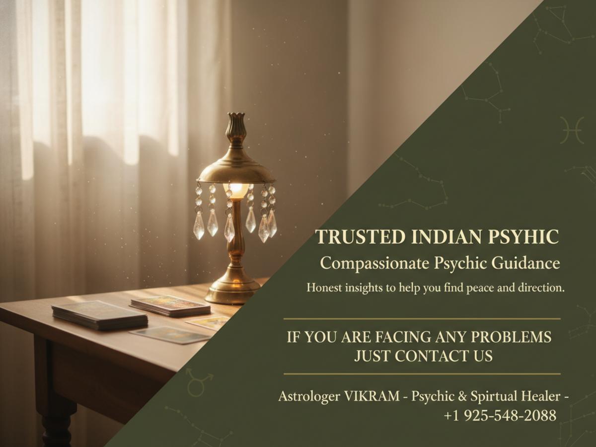 How an Indian Psychic in Danville, CA Can Offer Clarity Indian psychic session items on wooden table Danville CA
